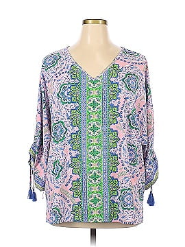 Belle By Kim Gravel 3/4 Sleeve Top (view 1)