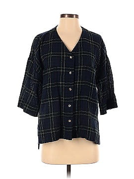 Priory 3/4 Sleeve Button-Down Shirt (view 1)