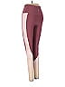 Athleta Color Block Burgundy Active Pants Size XS - photo 2