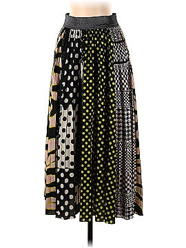 Le Superbe Patchwork Pleated Skirt (view 1)