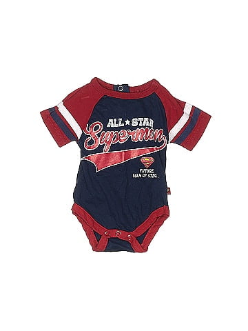 Superman Short Sleeve Onesie (view 1)