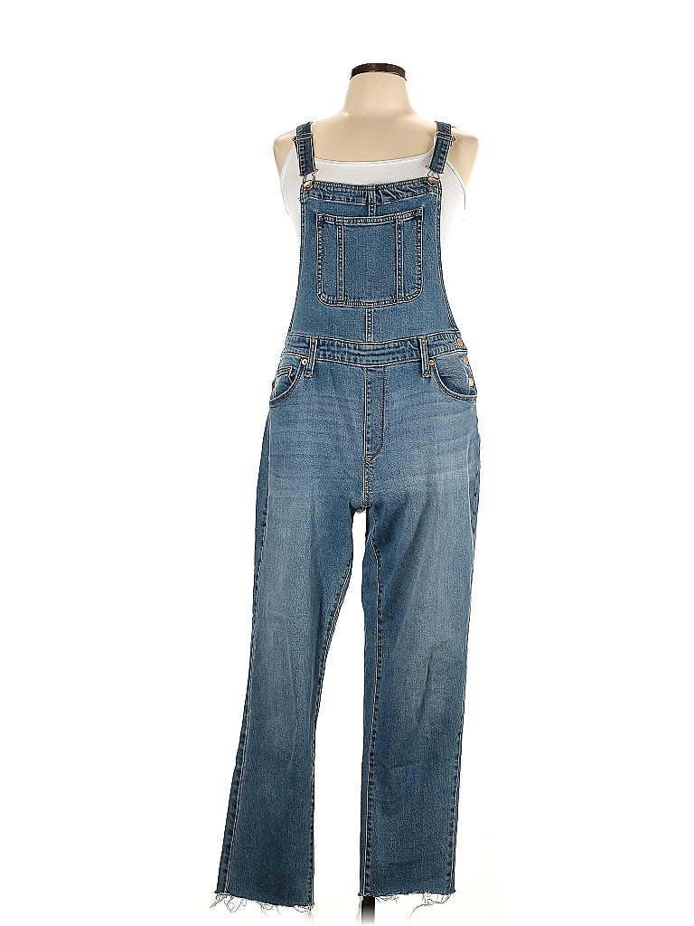 Universal Thread Solid Blue Overalls Size 10 - 12% off | thredUP