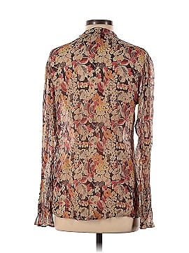 Polo by Ralph Lauren Brown Floral Blouse (view 2)