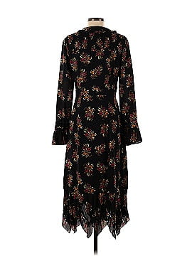 Thakoon Collective Black Floral Ruffle Dress (view 2)