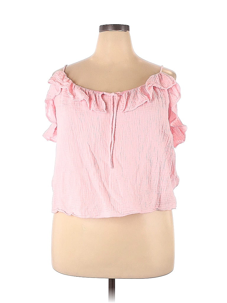 J.Crew 100% Cotton Pink Sleeveless Blouse Size 3 - photo 1