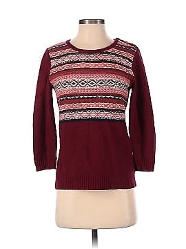 Velvet Pullover Sweater (view 1)