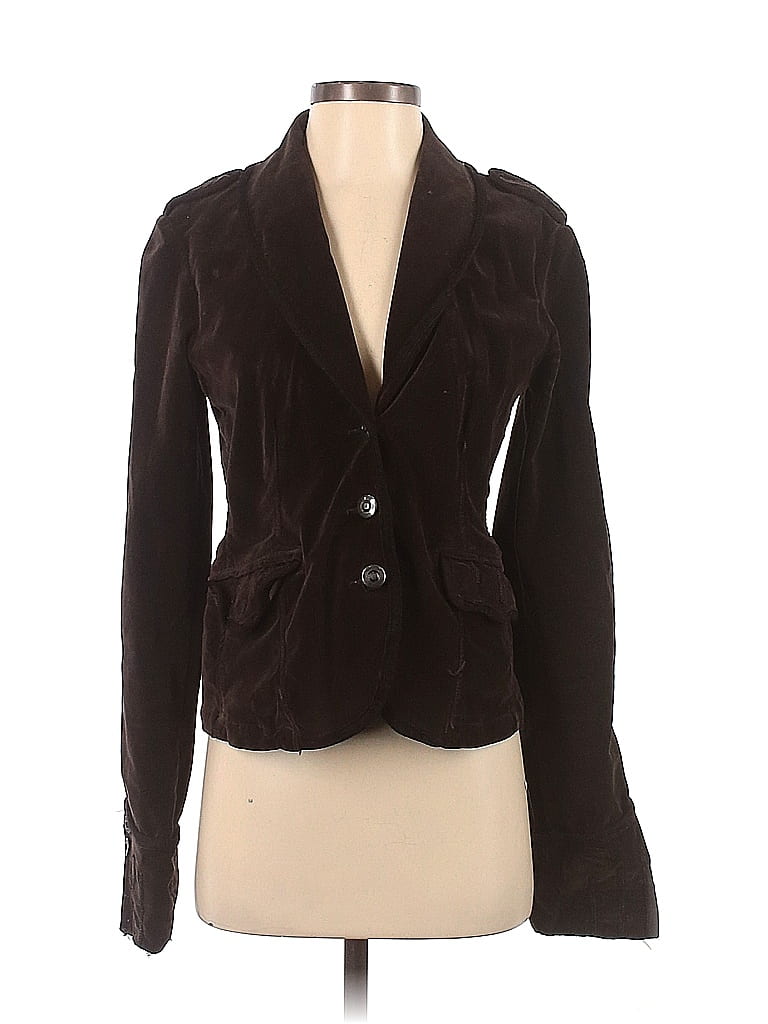 Assorted Brands Solid Brown Blazer Size S - 67% off | thredUP