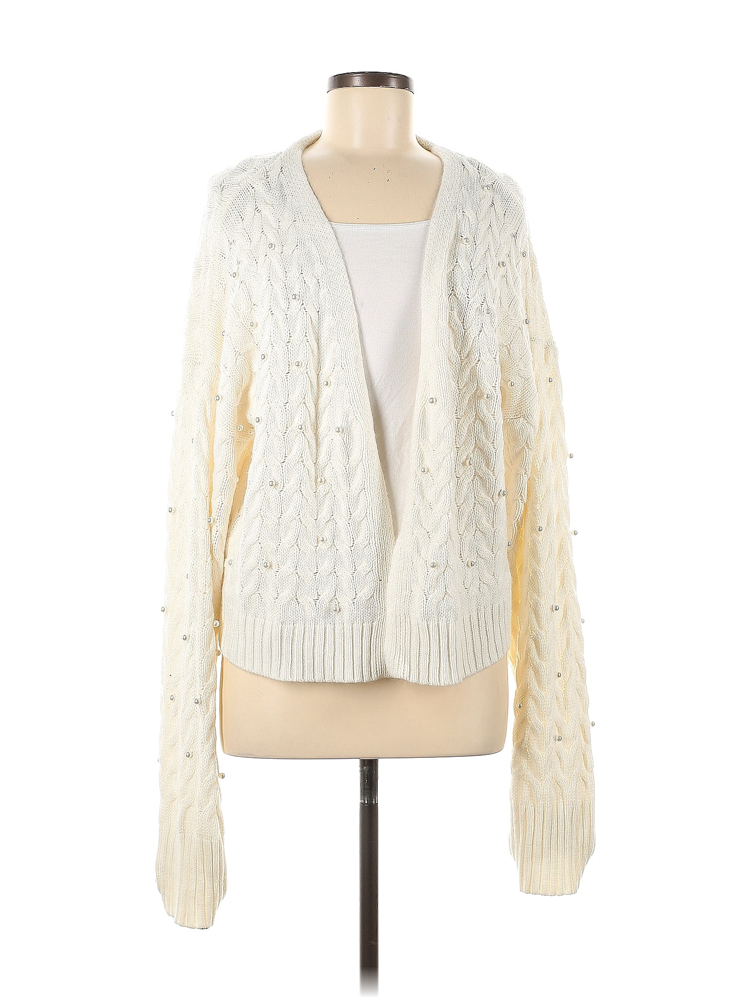 Cardigan Blanc Femme - It's Our Time - Taille L - Occasion En Très Bon état