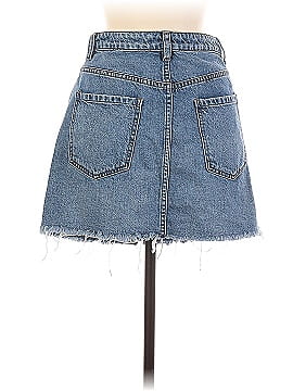 We the Free Denim Skirt (view 2)