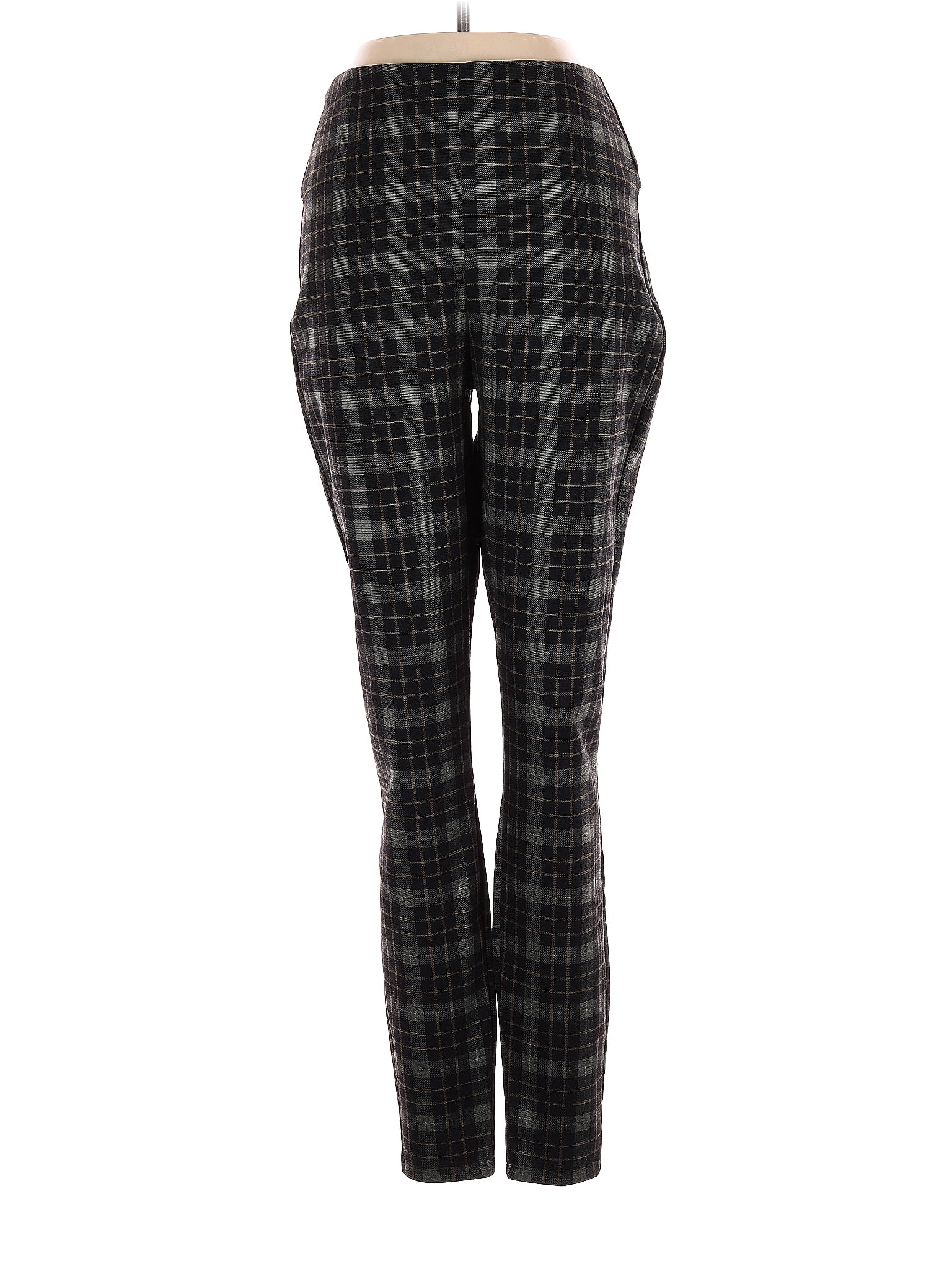 Maurices Plaid Multi Color Black Dress Pants Size M 46 off thredUP