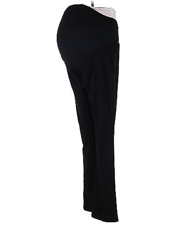 Isabel Maternity Solid Black Active Pants Size 4 (Maternity) - 29