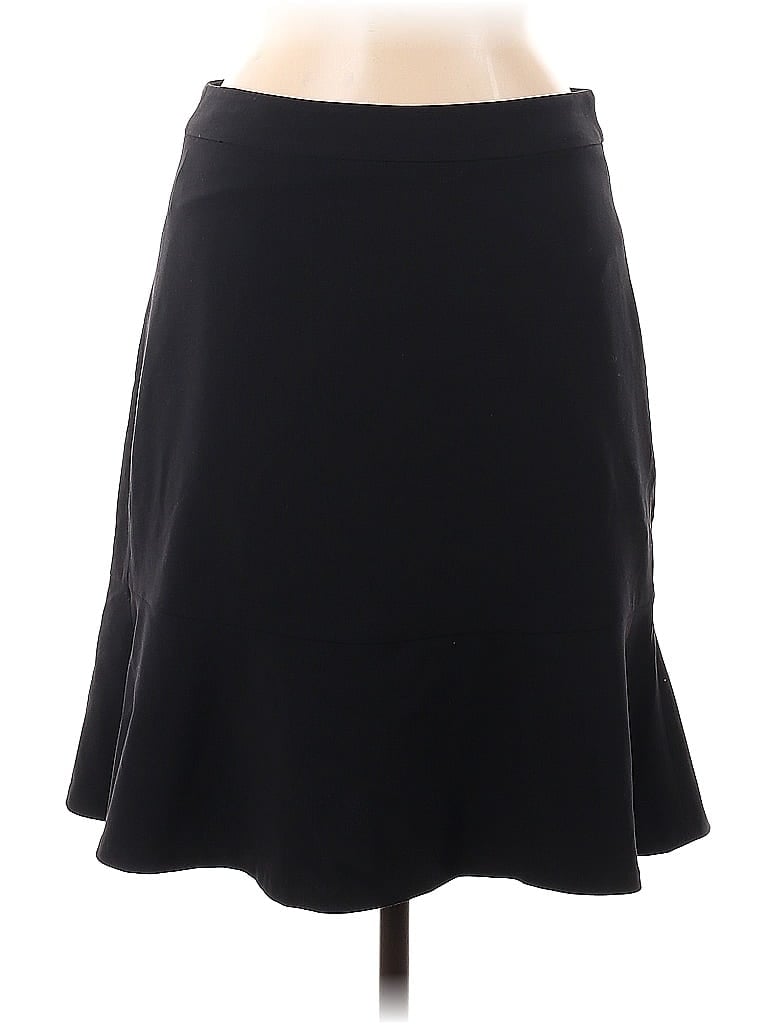 Bar III Solid Black Casual Skirt Size 6 - photo 1