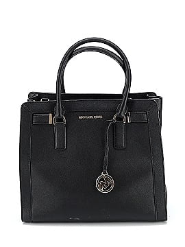 MICHAEL Michael Kors Leather Satchel (view 1)