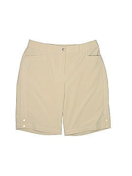 Zenergy by Chico's Khaki Shorts (view 1)