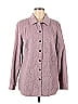 J.Jill 100% Cotton Marled Purple Jacket Size M - photo 1