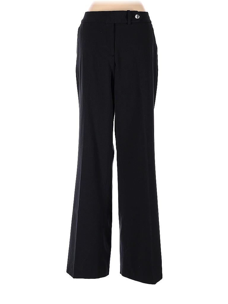 Calvin Klein Solid Black Dress Pants Size 4 - 78% off | thredUP
