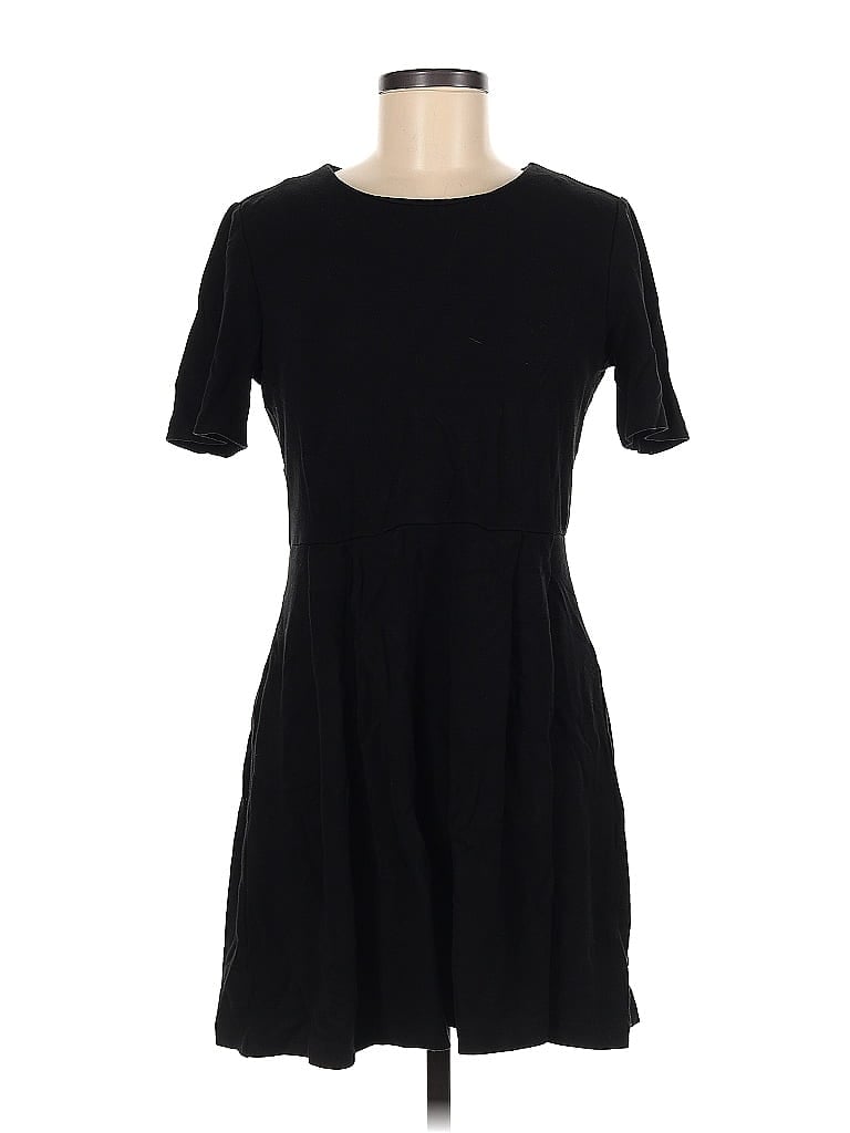 Pre-owned Ann Taylor Loft Casual Dress In Black