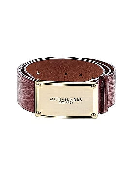 MICHAEL Michael Kors Leather Belt (view 1)