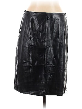 Emanuel Emanuel Ungaro Leather Skirt (view 1)