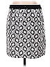 Banana Republic 100% Polyester Argyle Graphic Silver Active Skirt Size 8 - photo 2