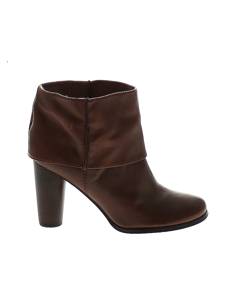 Modern Vintage Solid Brown Ankle Boots Size 38.5 (EU) - 80% off | thredUP
