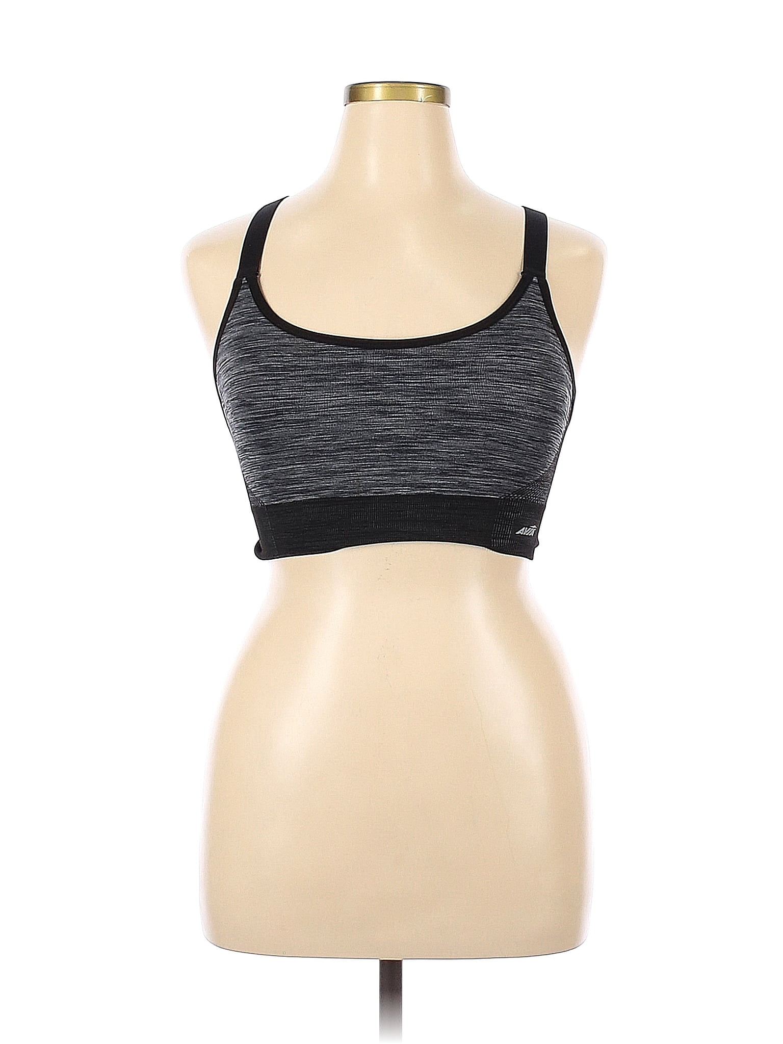 Avia Gray Sports Bra Size XL 21 off thredUP
