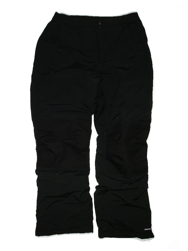 Lands' End 100 Nylon Black Snow Pants Size 14 (Husky) 51 off thredUP