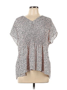 Adrianna Papell Short Sleeve Blouse (view 1)