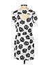 Cooper & Ella 100% Polyester Graphic Ivory Casual Dress Size XS - photo 2