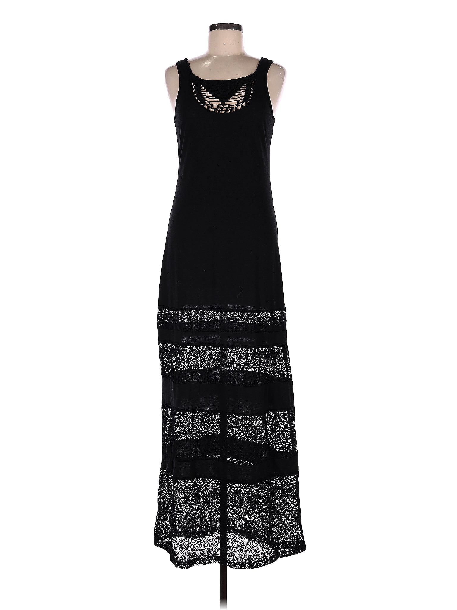 Element 100% Cotton Solid Black Casual Dress Size M - 79% off | ThredUp