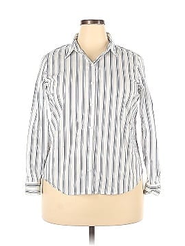 Nine West Long Sleeve Button-Down Shirt (view 1)