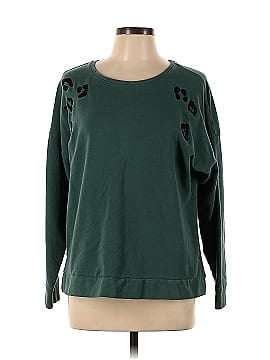 Assorted Brands Emerald Leopard Sweatshirt (view 1)