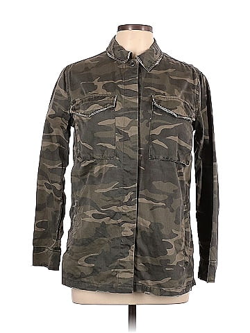 Topshop camo denim on sale jacket