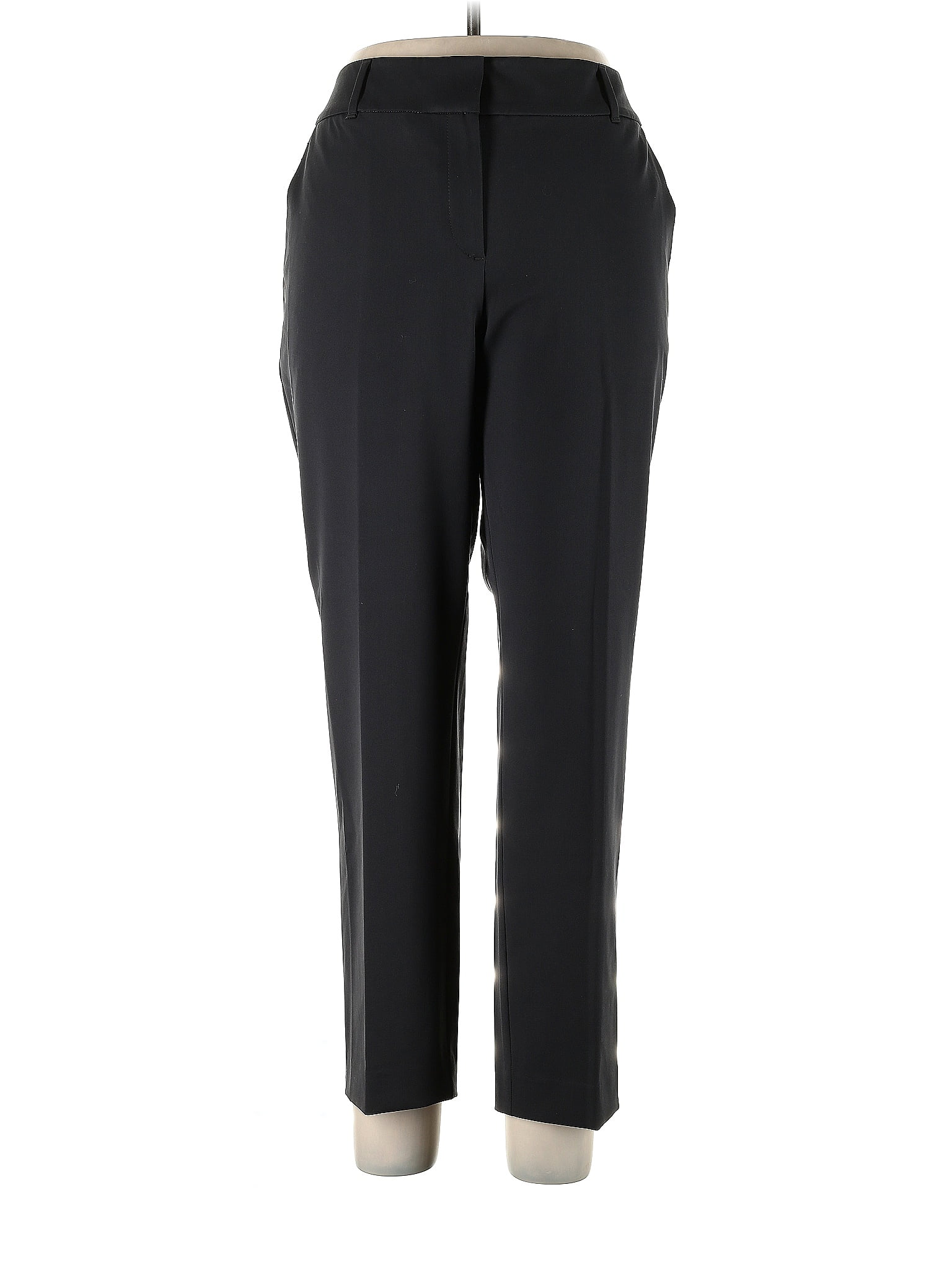 Ann Taylor Factory Solid Black Dress Pants Size 10 63 Off Thredup