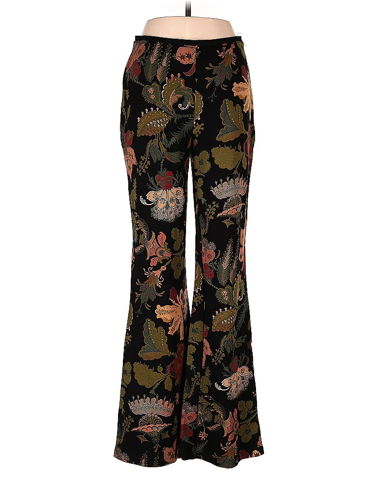 Rara Avis Floral Black Dress Pants Size S - 67% off | thredUP