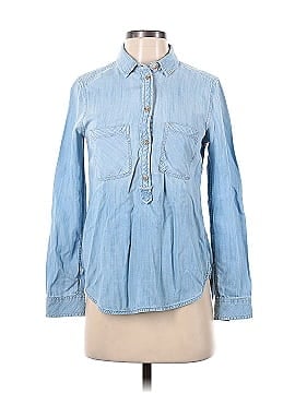 American Eagle Outfitters Long Sleeve Button-Down Shirt (view 1)