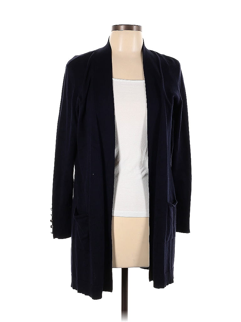 Pull Ouvert Verve Ami - Taille S - Bleu Marine - Occasion Très Bon État - Style Décontracté
