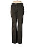 Basic Editions Tortoise Chevron-herringbone Green Jeans Size 6 - photo 1