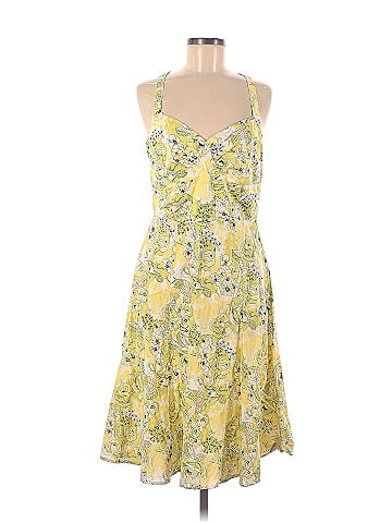 Ann taylor shop loft yellow dress