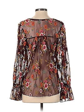 Feather Bone by Anthropologie Long Sleeve Blouse (view 2)