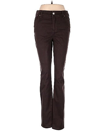 Chico's Solid Brown Jeggings Size Sm (0) - 78% off