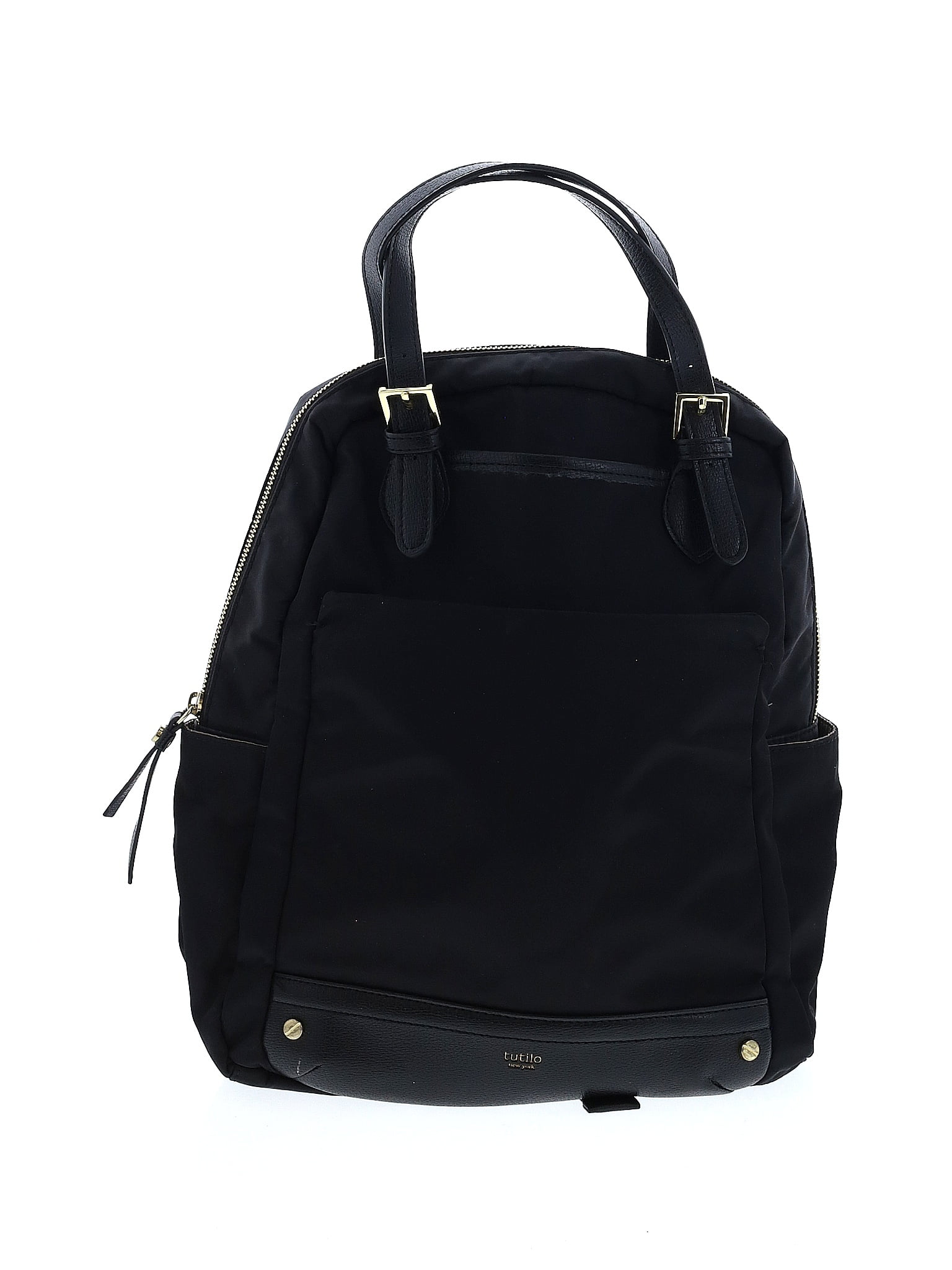 Tutilo Solid Black Backpack One Size - 76% off | thredUP