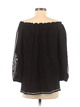Macbeth Collection by Margaret Josephs Long Sleeve Blouse (view 2)