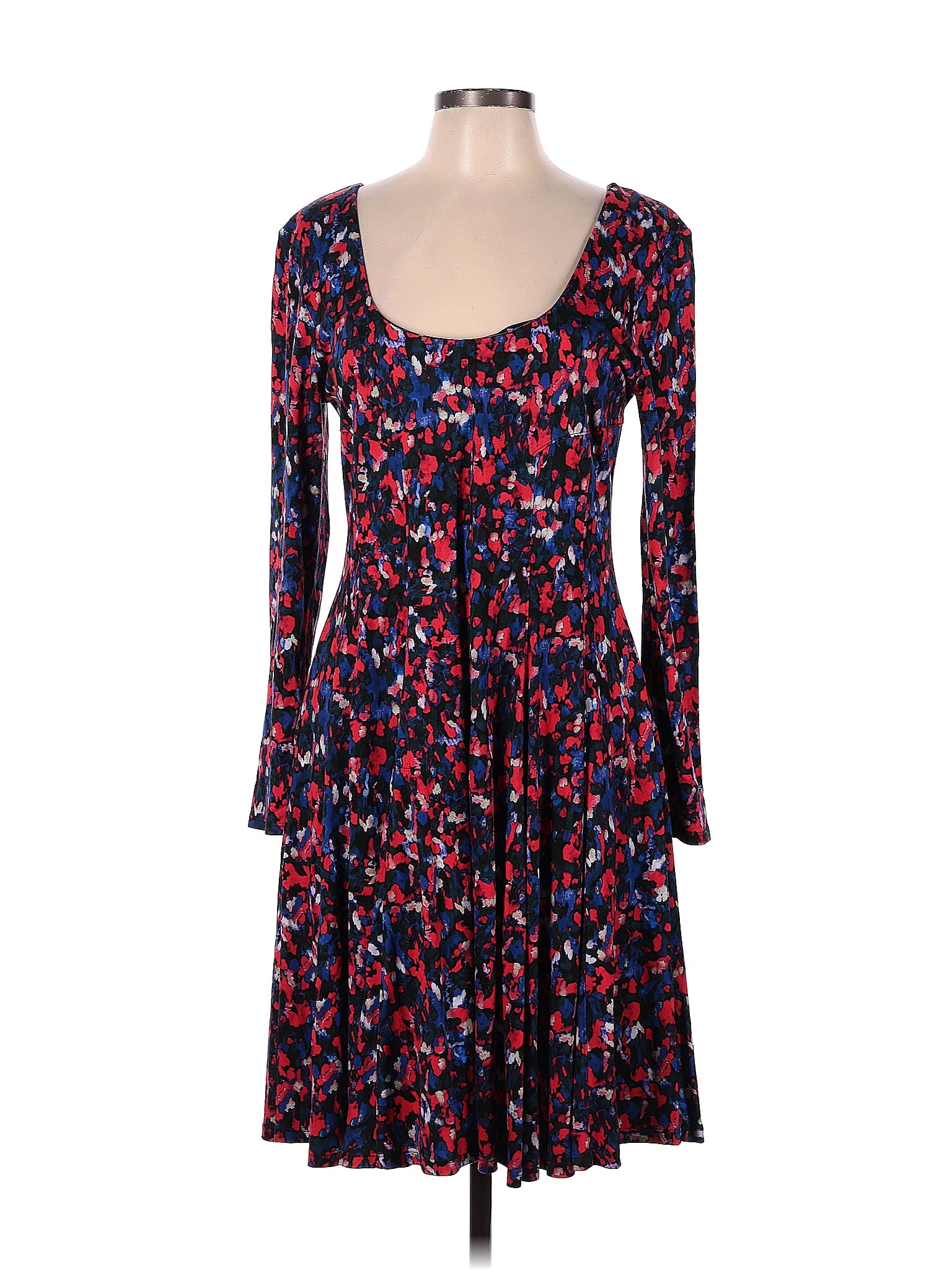 HD in Paris Sleeveless Dress, Multi Color Womens Size 12