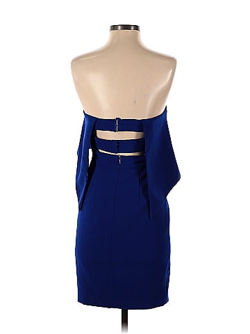 Jay Godfrey Cobalt Viola Dress (view 2)