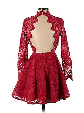 Saylor Raspberry Rita Dress (view 2)