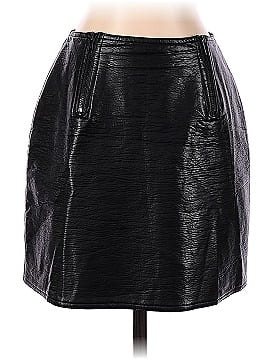 Cynthia Steffe Faux Leather Skirt (view 1)