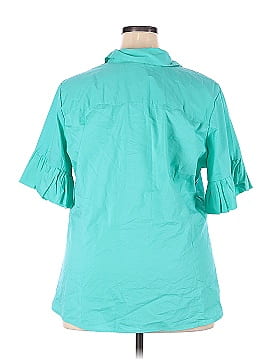 Ashley Stewart Long Sleeve Button-Down Shirt (view 2)