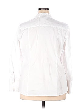 Ashley Stewart Long Sleeve Button-Down Shirt (view 2)