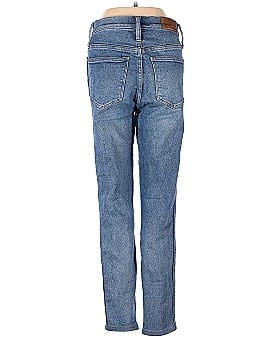 Madewell Tall 10" High-Rise Skinny Jeans in Cordova Wash: Button-Front Edition (view 2)
